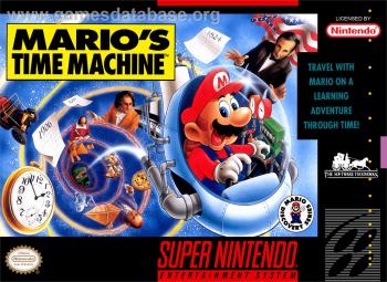 Cover Mario's Time Machine for Super Nintendo